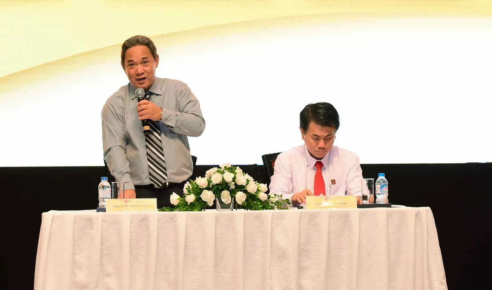 Phó Chủ tịch liên đoàn ông Ngô Quang Vinh 