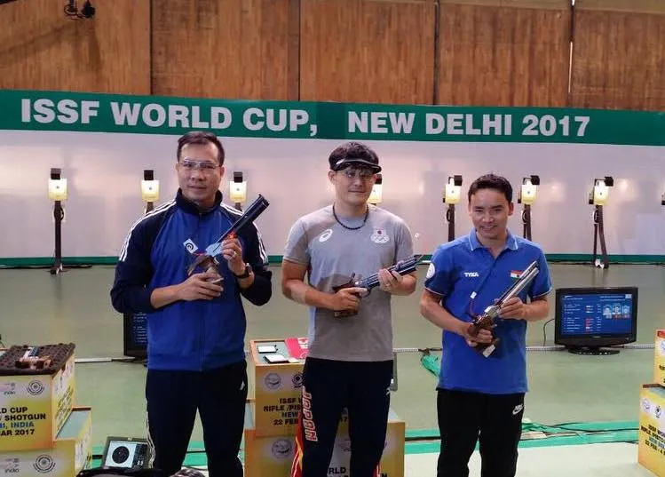 Xạ thủ Hoàng Xuân Vinh đoạt ngôi á quân Cúp thế giới ảnh 1 Xạ thủ Hoàng Xuân Vinh đoạt ngôi á quân Cúp thế giới ảnh 1