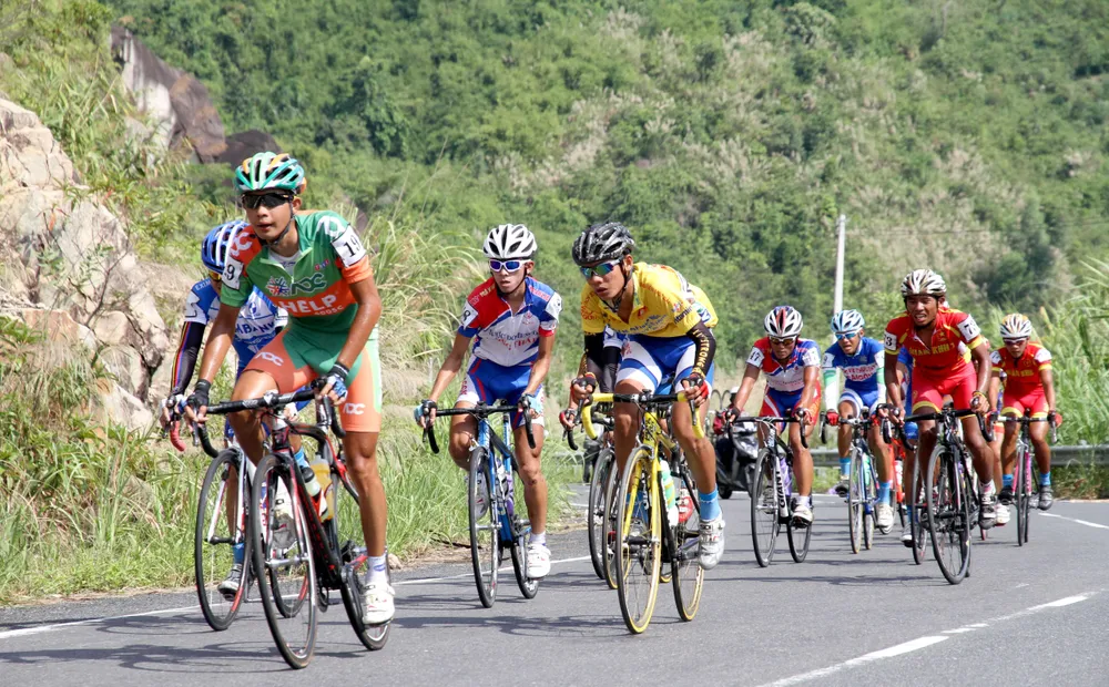 Áo vàng Trần Thanh Điền vô địch năm 2013, khi mới 17 tuổi. ẢNH: MQ Áo vàng Trần Thanh Điền vô địch năm 2013, khi mới 17 tuổi. ẢNH: MQ