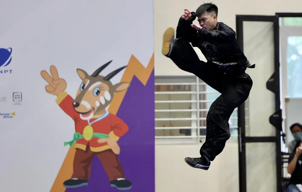 Văn Phương được xem là một ứng viên sáng giá cho chiếc HCV. ẢNH: ANH PHƯƠNG