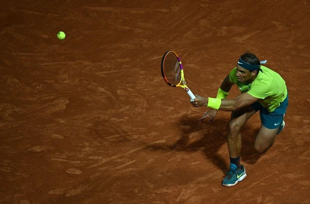 Nadal ngược dòng ở set 4 để đánh bại Djokoivc tỉ số 3-1. Ảnh: GETTY