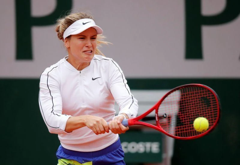 Eugenie Bouchard bước lên đỉnh cao quần vợt nữ từ năm 2014. Ảnh: REUTERS