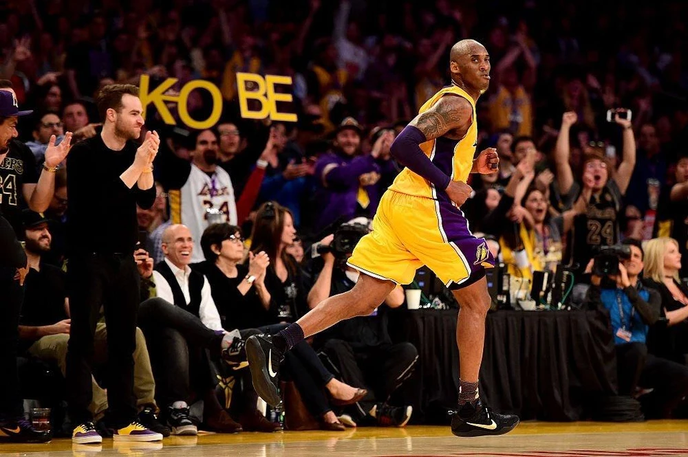 Kobe Bryant trở thành tượng đài của môn "bóng cam". Ảnh: GETTY