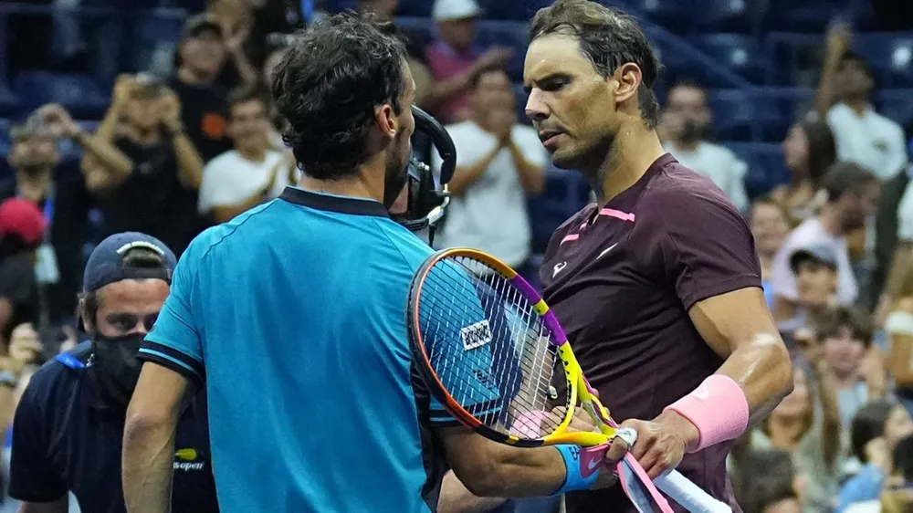 Tay vợt Tây Ban Nha hiện sở hữu 14-4 trận thắng thua trước Fognini. Ảnh: US.Open