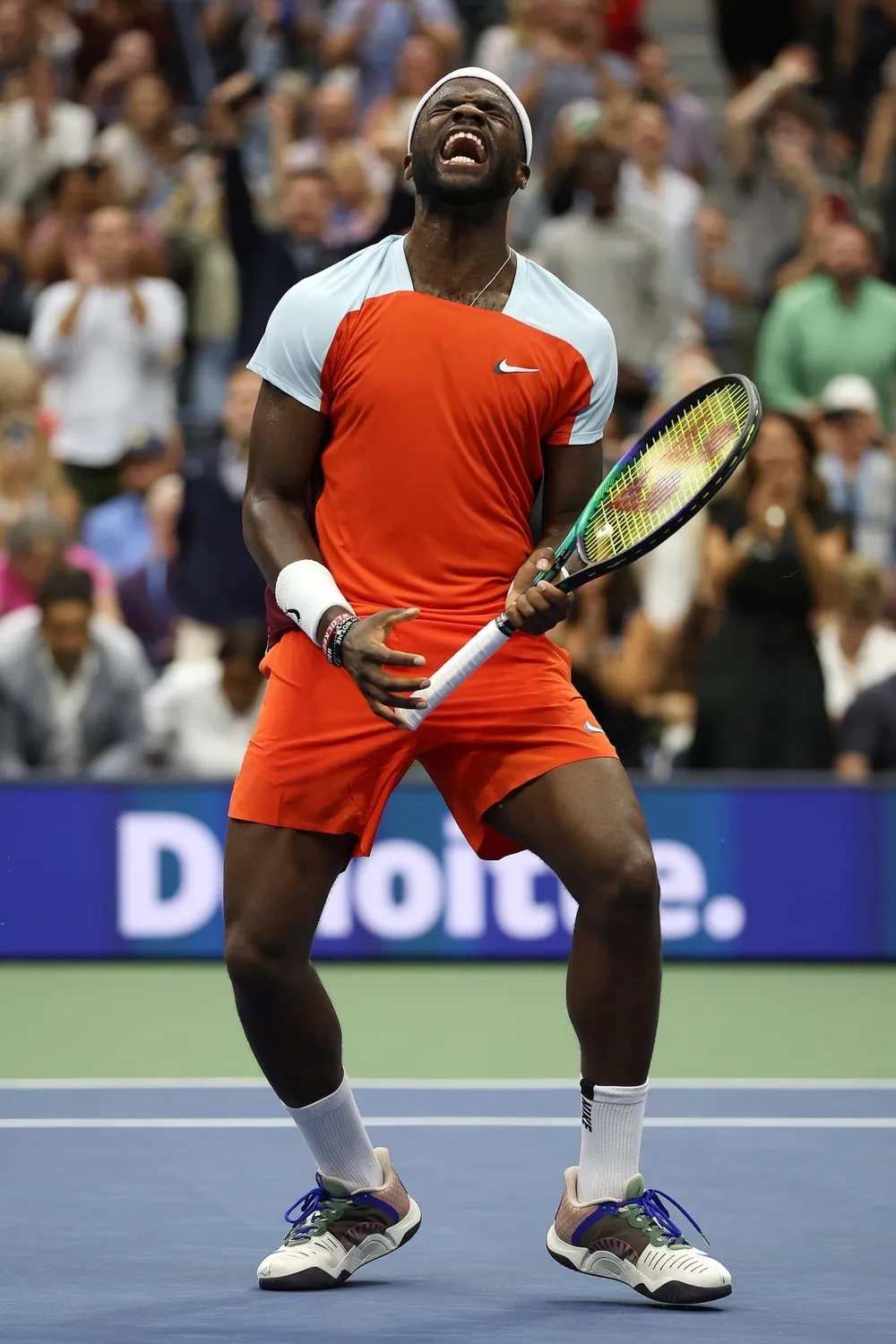 Tay vợt Mỹ có hai chiến thắng chấn động khi loại các hạt giống hàng đầu. Ảnh: USTA