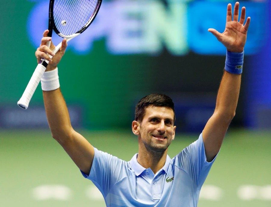 Cựu số 1 thế giới vô địch Astana Open. Ảnh: AP