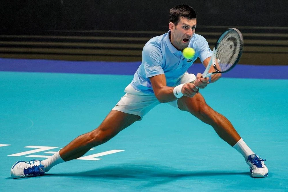 Sau 16 năm, Djokovic buộc phải chọn ATP 250 Tel Aviv để tích điểm. Ảnh: GETTY