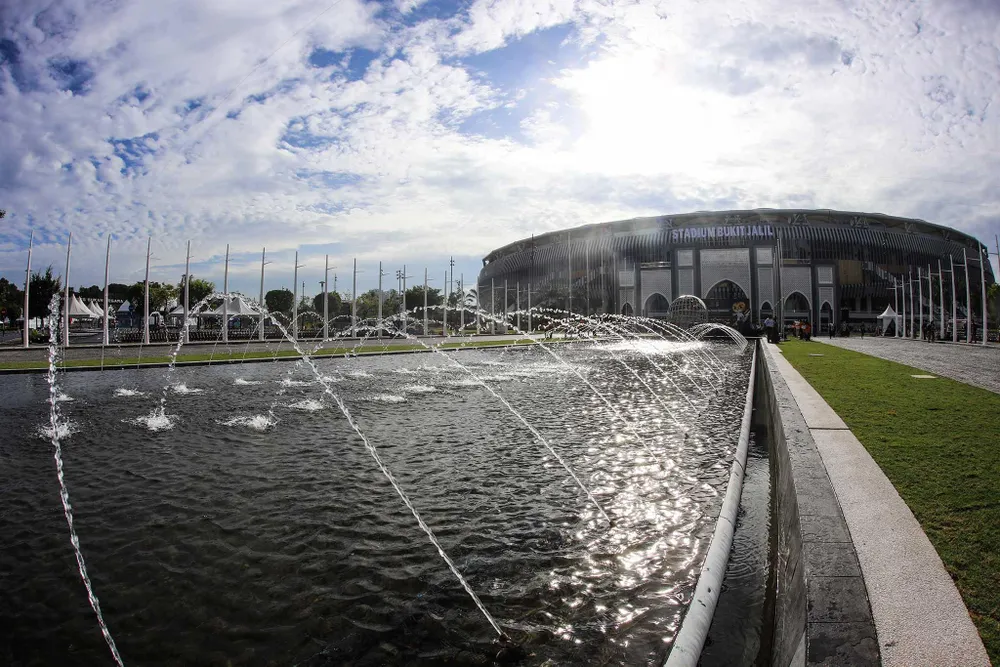 Quang cảnh mặt tiền &quot;chảo lửa&quot; Đông Nam Á, Bukit Jalil. Ảnh: PHẠM HUY