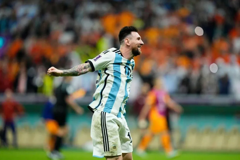 Messi được cả thế giới bóng đá kỳ vọng sẽ đăng quang tại World Cup 2022. Ảnh: GETTY