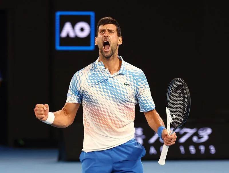 Tay vợt Novak Djokovic. Ảnh: Getty Tay vợt Novak Djokovic. Ảnh: Getty
