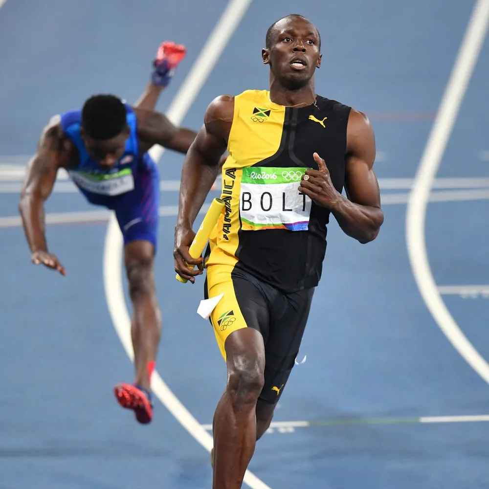 Usain Bolt trở nên nổi tiếng với hàng loạt chức vô địch thế giới và 8 lần giành HCV Olympic.