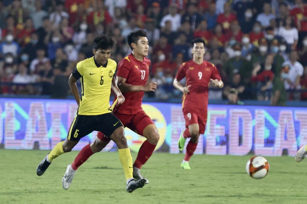 Nhâm Mạnh Dũng (17) sẽ là một trong những trụ cột của đội tuyển U-23 Việt Nam tại Asiad 19. Ảnh: ANH PHƯƠNG