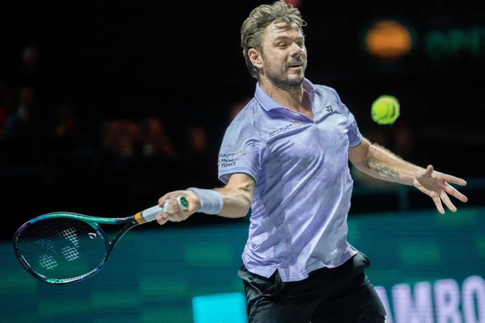 Tay vợt Thụy Sĩ - Wawrinka đánh dấu sự trở lại thuyết phục. Ảnh: GETTY Tay vợt Thụy Sĩ - Wawrinka đánh dấu sự trở lại thuyết phục. Ảnh: GETTY