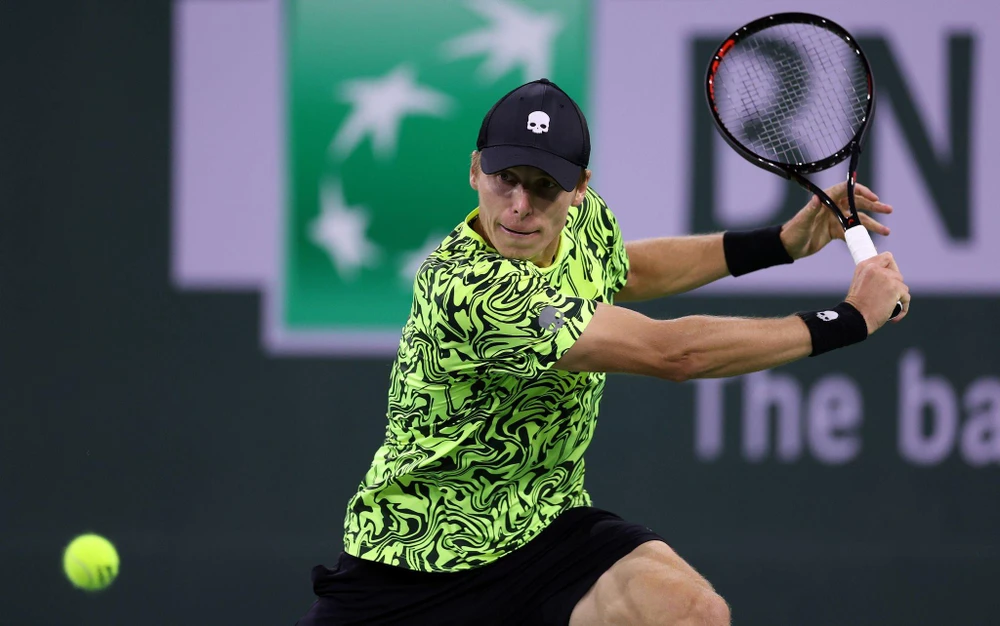 Ivashka - bại tướng của Medvedev tại vòng 3 Indian Wells. Ảnh: GETTY