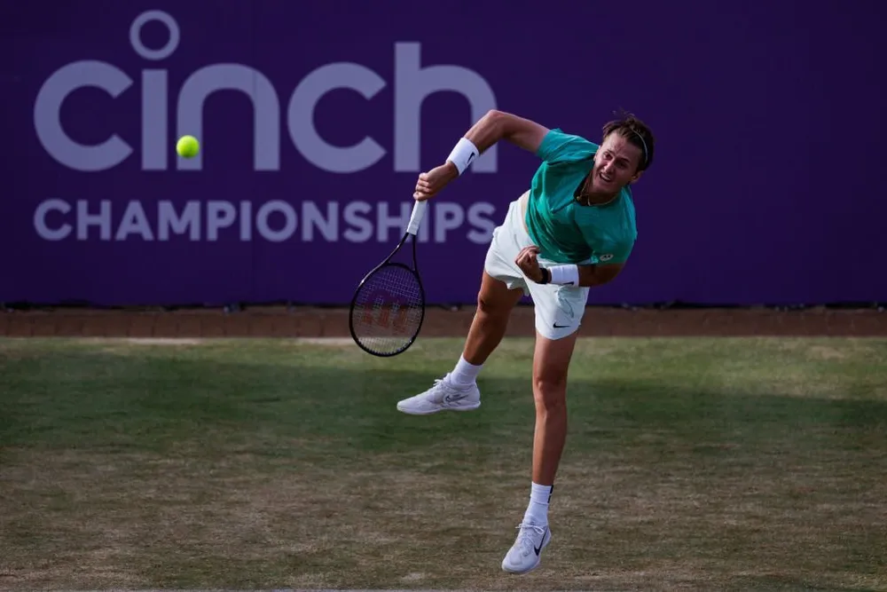 Korda, đối thủ của Alcaraz tại bán kết. Ảnh: GETTY