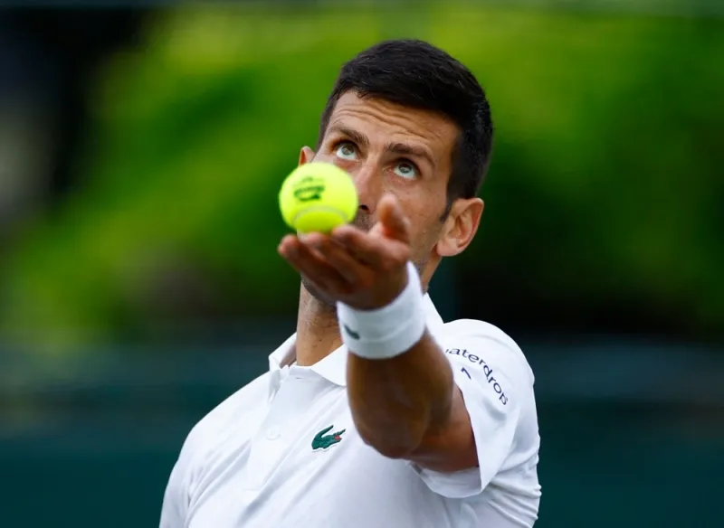 Novak Djokovic được xem là ứng viên vô địch tại Wimbledon. Ảnh: REUTERS Novak Djokovic được xem là ứng viên vô địch tại Wimbledon. Ảnh: REUTERS
