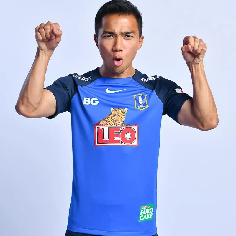 Chanathip hóa thân thành chú thỏ, biểu tượng của BG Pathum Utd. Ảnh: PU