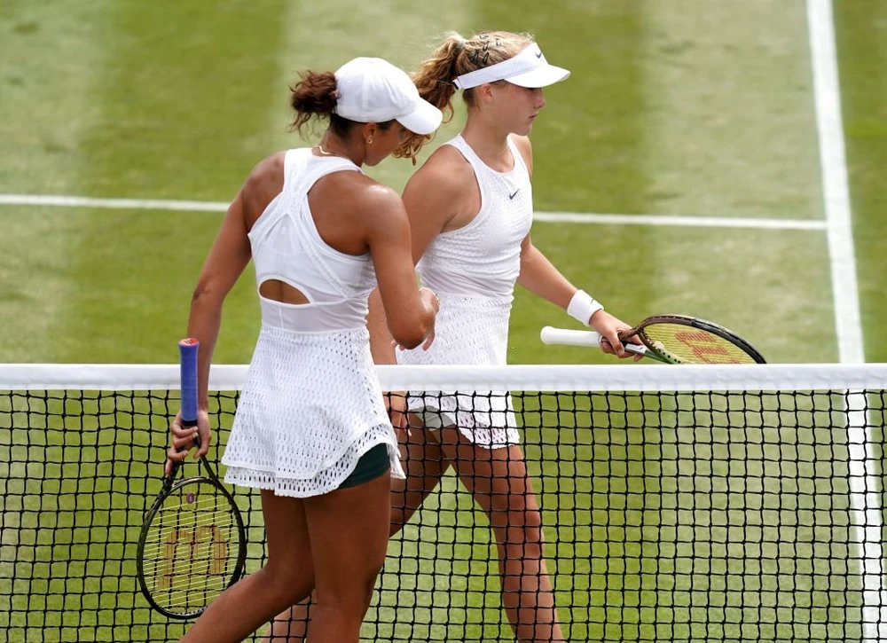 Andreeva thua ngược đàn chị Madison keys chỉ vì sự bốc đồng của tuổi trẻ. Ảnh: GETTY