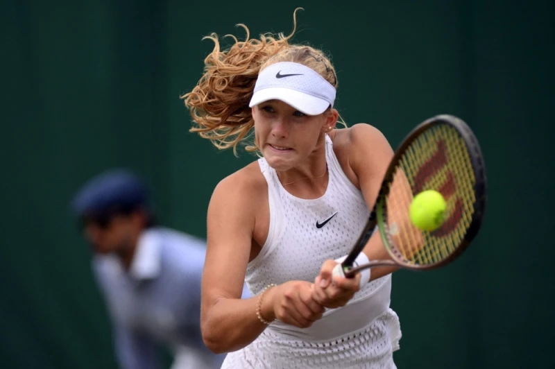 Tay vợt tuổi teen quyết tâm "hạ hỏa" theo gương tiền bối Federer. Ảnh: GETTY