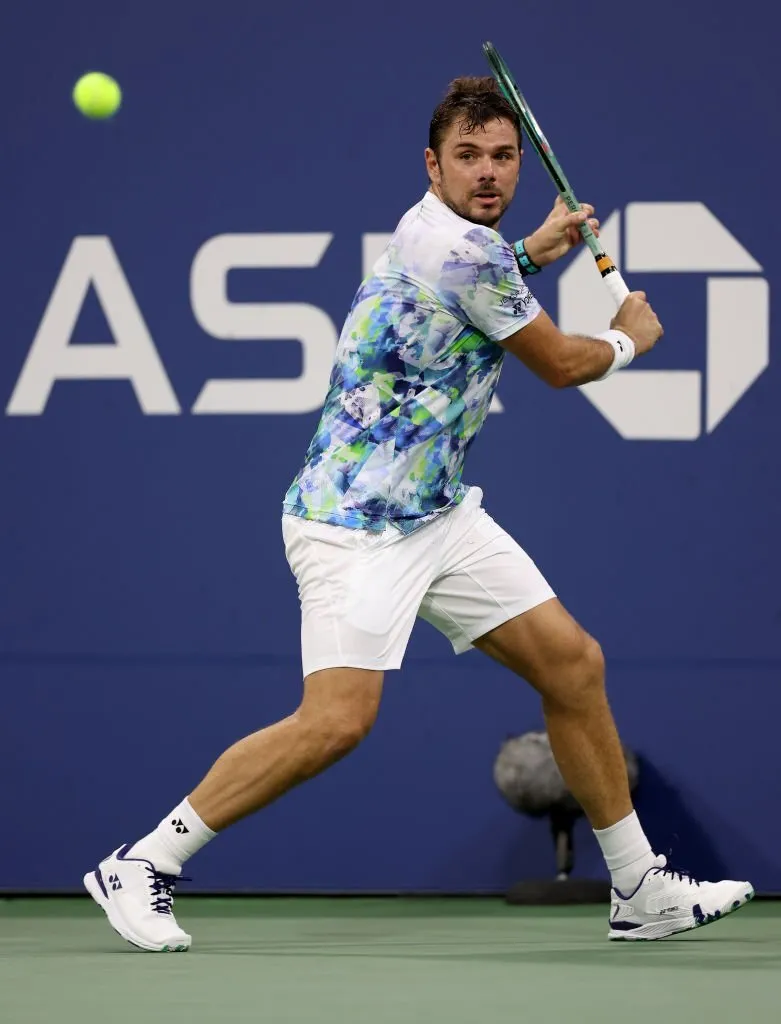 Cú trái một tay của Stank hiện là thứ vũ khí thuộc dạng "hàng hiếm" trong làng quần vợt thế giới. Ảnh: GETTY Cú trái một tay của Stank hiện là thứ vũ khí thuộc dạng "hàng hiếm" trong làng quần vợt thế giới. Ảnh: GETTY