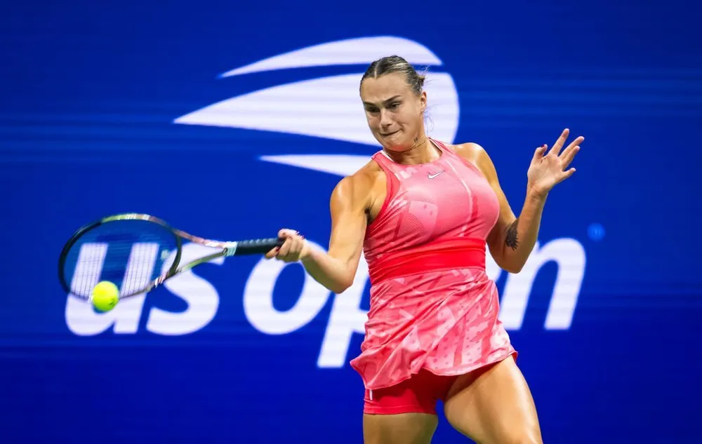 Hạt giống số 2 giải My4 mở rộng Sabalenka sở hữu cú thuận tay cực mạnh. Ảnh: GETTY