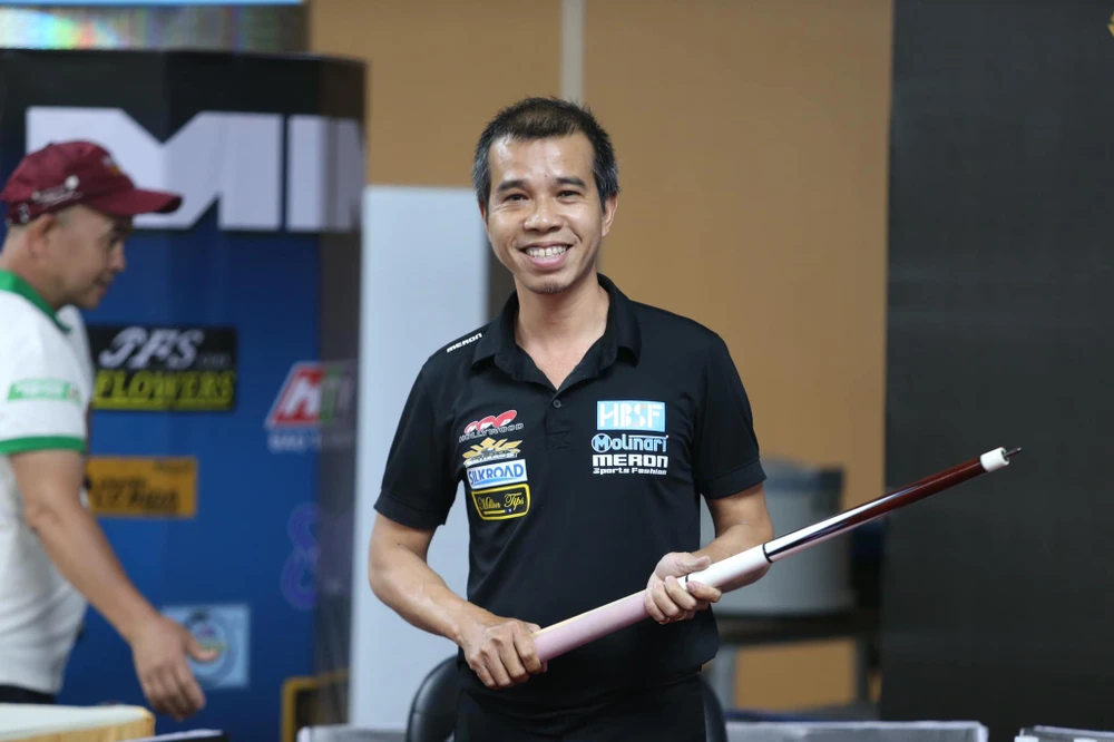 Cơ thủ billiards số 1 Việt Nam Trần Quyết Chiến. Ảnh: FBVN tran-quyet-chien.jpeg