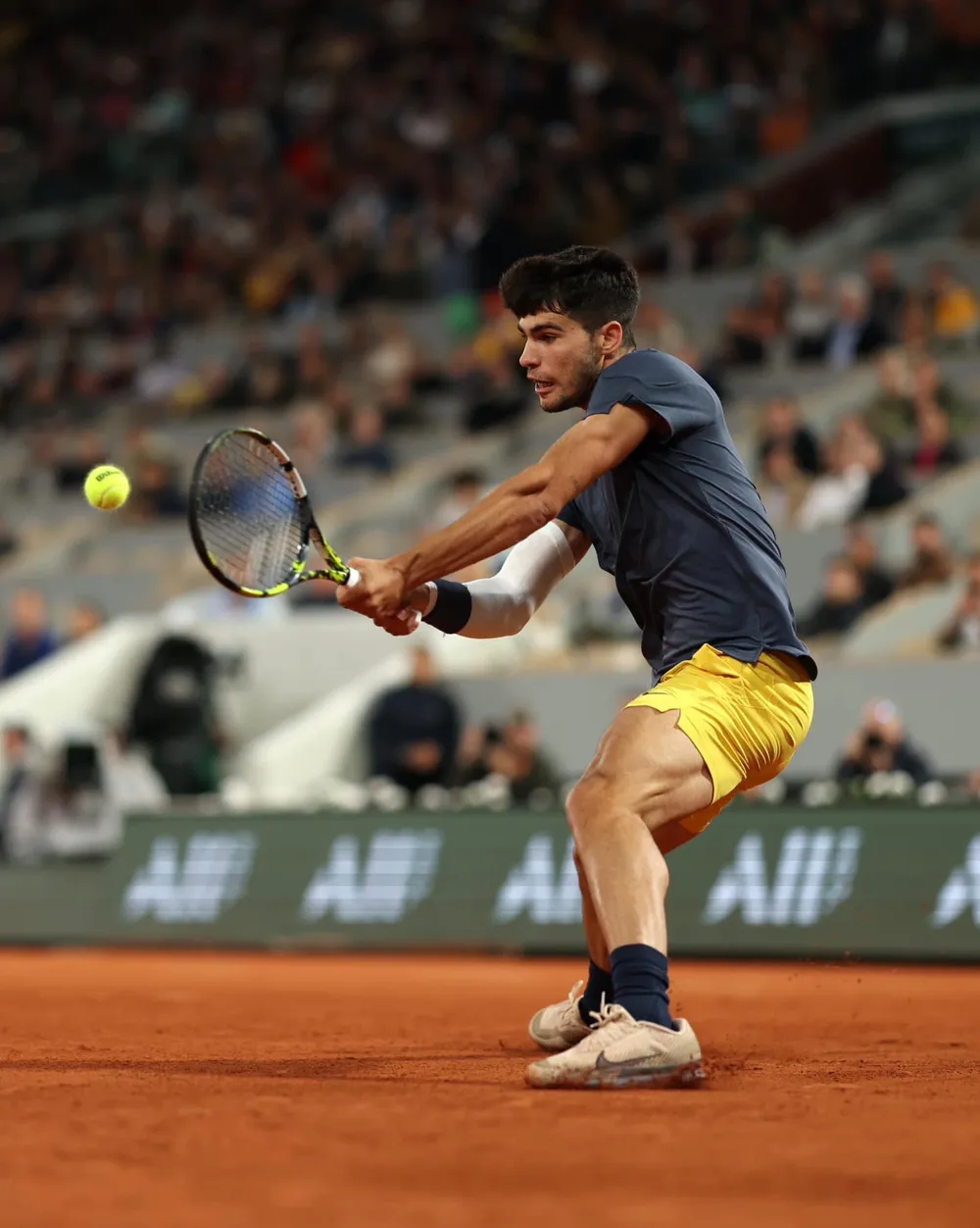 Alcaraz tái đấu Sinner ở bán kết. Ảnh: ATP IMG_1452.JPG