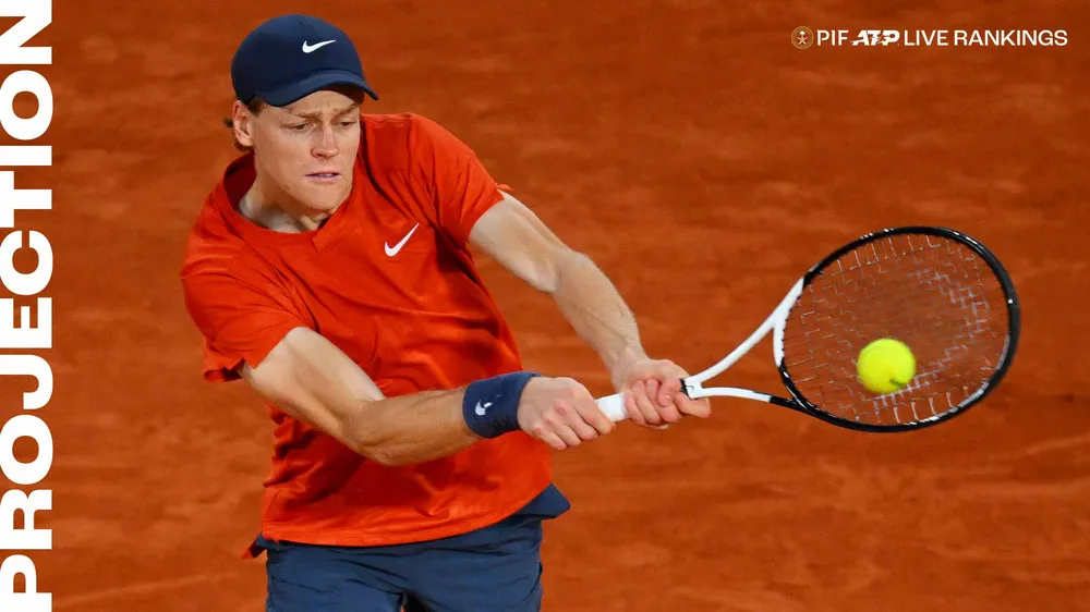 Jannik Sinner trở thành tay vợt người Ý đầu tiên lên ngôi số 1 thế giới. Ảnh: ATP ngôi số 1 thế giới