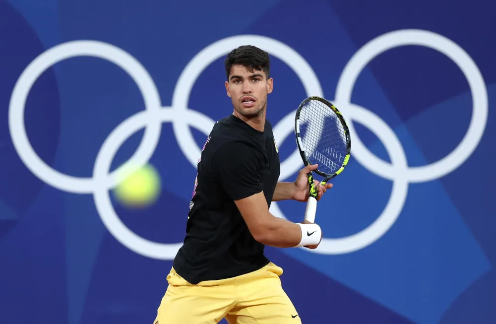 ĐKVĐ Roland Garros Carlos Alcaraz. alcaraz-olympic.JPG