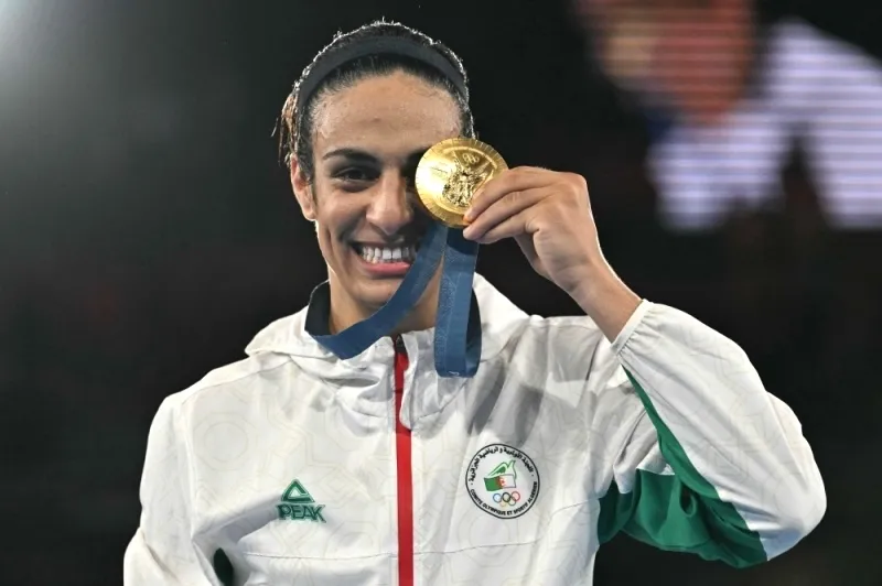 Imane Khelif giành HCV Olympic Paris. Ảnh: AFP réo tên kiện tỉ phú Elon Musk