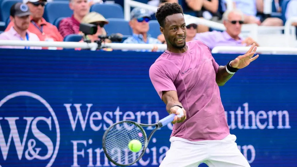 "Vua hề" Gael Monfils giành quyền đi tiếp. Ảnh: ATP gael-momfils.jpg