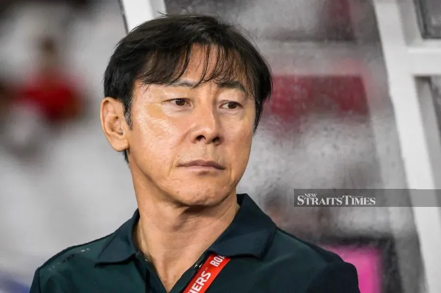 HLV Shin Tae-yong thăng hoa cùng Indonesia. Ảnh: STT tuyen-indonesia-gay-chan-dong.jpg