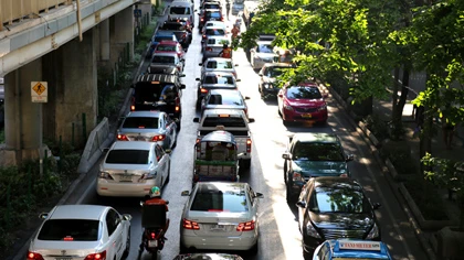Bangkok loay hoay với kẹt xe ảnh 1