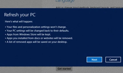 Cách gỡ cài đặt Windows 8.1 ảnh 2