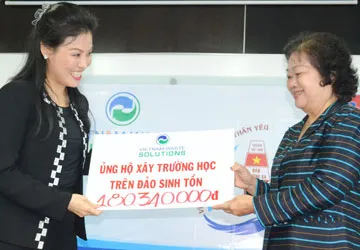 Công ty Xử lý Chất thải rắn Việt Nam ủng hộ 200 triệu đồng ảnh 1