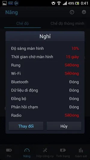 Kéo dài thời lượng sử dụng và tuổi thọ của pin trên thiết bị Android ảnh 3