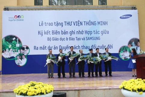 Samsung triển khai dự án thư viện thông minh ảnh 1
