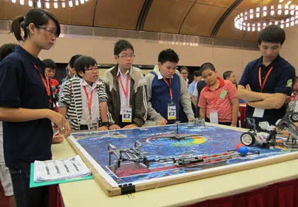 Việt Nam tham dự cuộc thi robot quốc tế ảnh 1