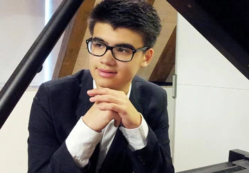 Gặp tài năng clarinet và piano 15 tuổi ảnh 1