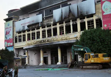 Khởi tố vụ án cháy TTTM Hải Dương ảnh 1