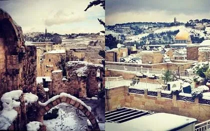 Tuyết rơi ở Ai Cập lần đầu tiên trong 100 năm ảnh 3 Tuyết rơi ở Ai Cập lần đầu tiên trong 100 năm ảnh 3