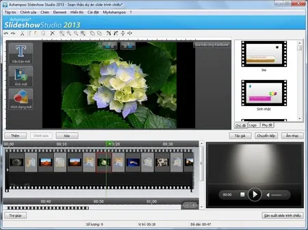 Tạo video trình chiếu slide từ hình ảnh với phần mềm chuyên nghiệp ảnh 6 Tạo video trình chiếu slide từ hình ảnh với phần mềm chuyên nghiệp ảnh 6