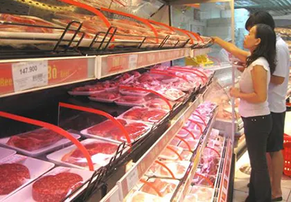 Thịt nhập đang bán phá giá? ảnh 1
