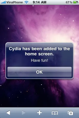 Hướng dẫn jailbreak iOS 4 trên web ảnh 3 Hướng dẫn jailbreak iOS 4 trên web ảnh 3