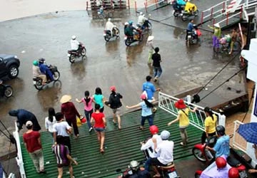 Phà Cần Thơ đã tạm ngưng hoạt động ảnh 1