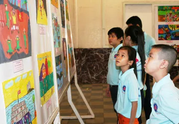 Triển lãm tranh Bác Tôn và quê hương An Giang ảnh 1