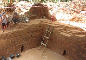 Dấu tích vương triều Champa ở Cấm Mít ảnh 1