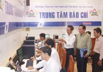 Khai trương Trung tâm báo chí Festival trái cây Tiền Giang ảnh 1