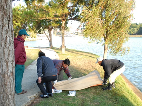 Thi thể cô gái nổi trên hồ Xuân Hương ảnh 1