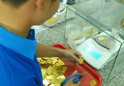 Lại xuất hiện vàng nhái SJC trên thị trường ảnh 1